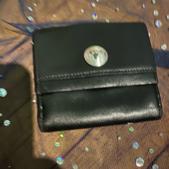 LONGCHAMP VTG MINI LEATHER SLIM Wallet GORG RARE - Picture 4 of 10